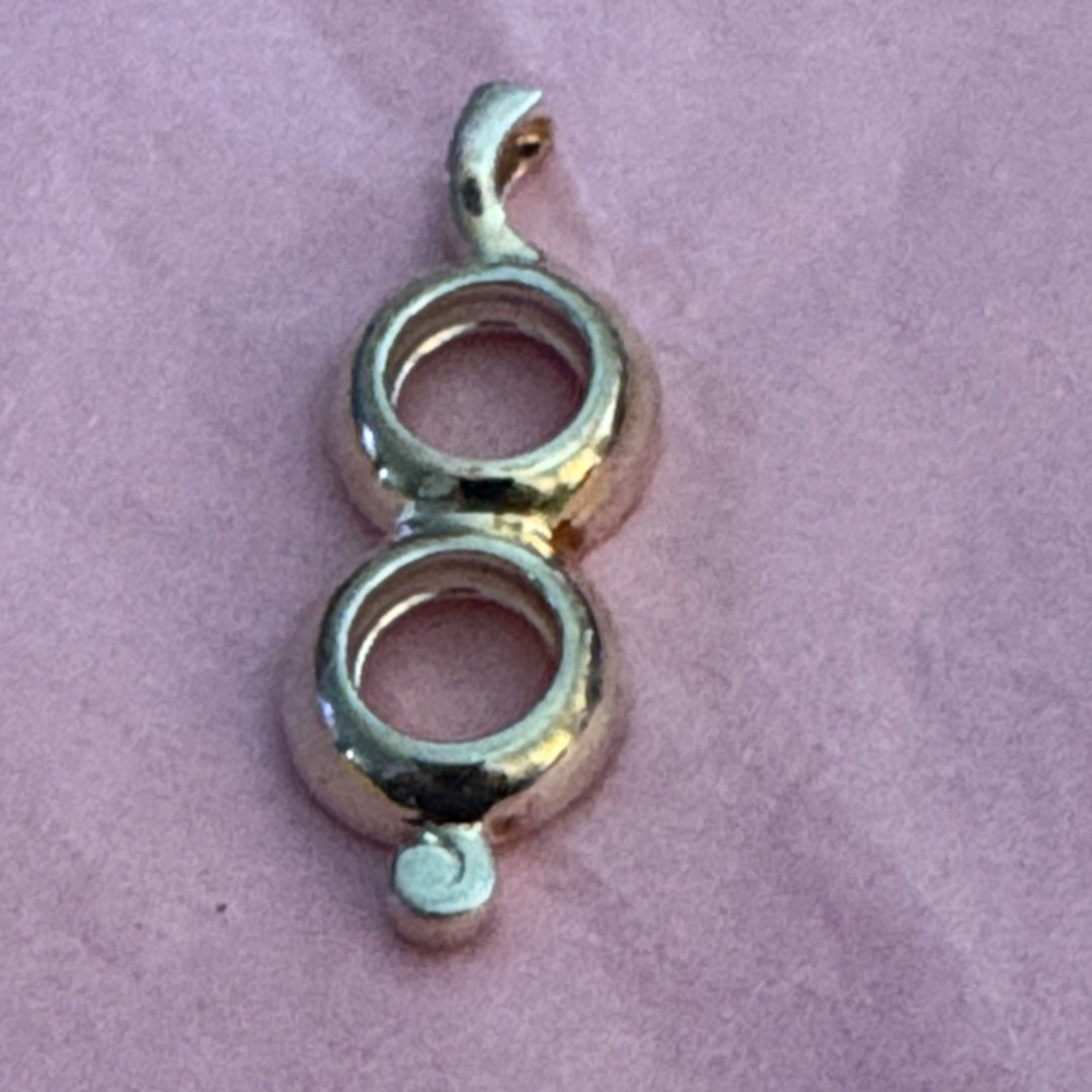 Sterling Silver Jewel Pop Pendant by Kameleon Double Circle Pendant